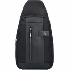 Discount Piquadro Brief Umhängetasche 37 cm black