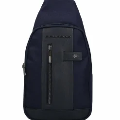 Clearance Piquadro Brief Umhängetasche 37 cm blue