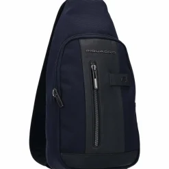 Clearance Piquadro Brief Umhängetasche 37 cm blue