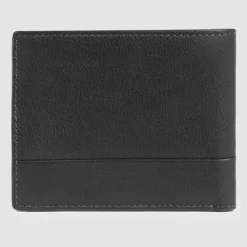 Piquadro Herrengeldbörsen Querformat<Carl Geldbörse RFID Schutz Leder 11 cm black