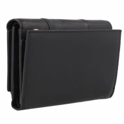 Piquadro Damengeldbörsen Querformat<Circle Geldbörse RFID Schutz Leder 14 cm black