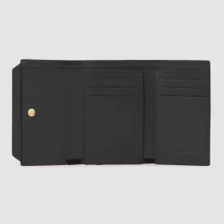 Herren Piquadro Circle Geldbörse RFID Schutz Leder 12 cm