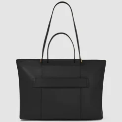 Piquadro Shopper|Schultertaschen<Circle Shopper Tasche Leder 38 cm Laptopfach black