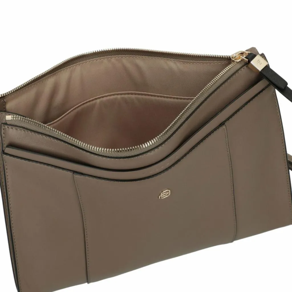 Piquadro Circle Tablet-Clutch Tasche Leder 30,5 cm