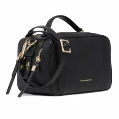 Online Piquadro Circle Umhängetasche Leder 21 cm black