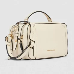 Piquadro Umhängetaschen<Circle Umhängetasche Leder 21 cm white