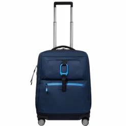 Best Piquadro Corner 4 Rollen Kabinentrolley 55 cm blue