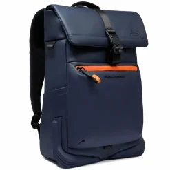 Online Piquadro Corner Business-Rucksack 42 cm Laptopfach blue