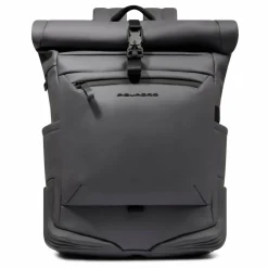 Piquadro Rolltop-Rucksäcke|Daypacks<Corner Daypack 42 cm Laptopfach grey