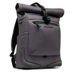 Piquadro Rolltop-Rucksäcke|Daypacks<Corner Daypack 42 cm Laptopfach grey