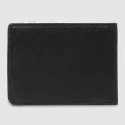 Piquadro Herrengeldbörsen Querformat<Cronus Geldbörse RFID Schutz Leder 12.5 cm black