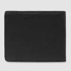 Piquadro Herrengeldbörsen Querformat<Cronus Geldbörse Leder 11 cm black