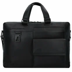Piquadro Aktentaschen<Finn Aktentasche Leder 38 cm black