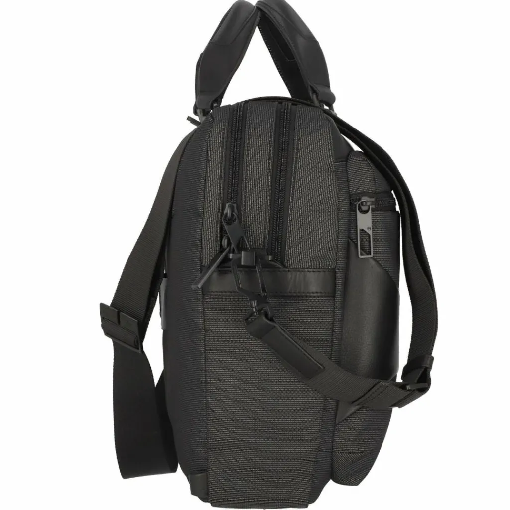 Outlet Piquadro Gio Aktentasche 41.5 cm Laptopfach black