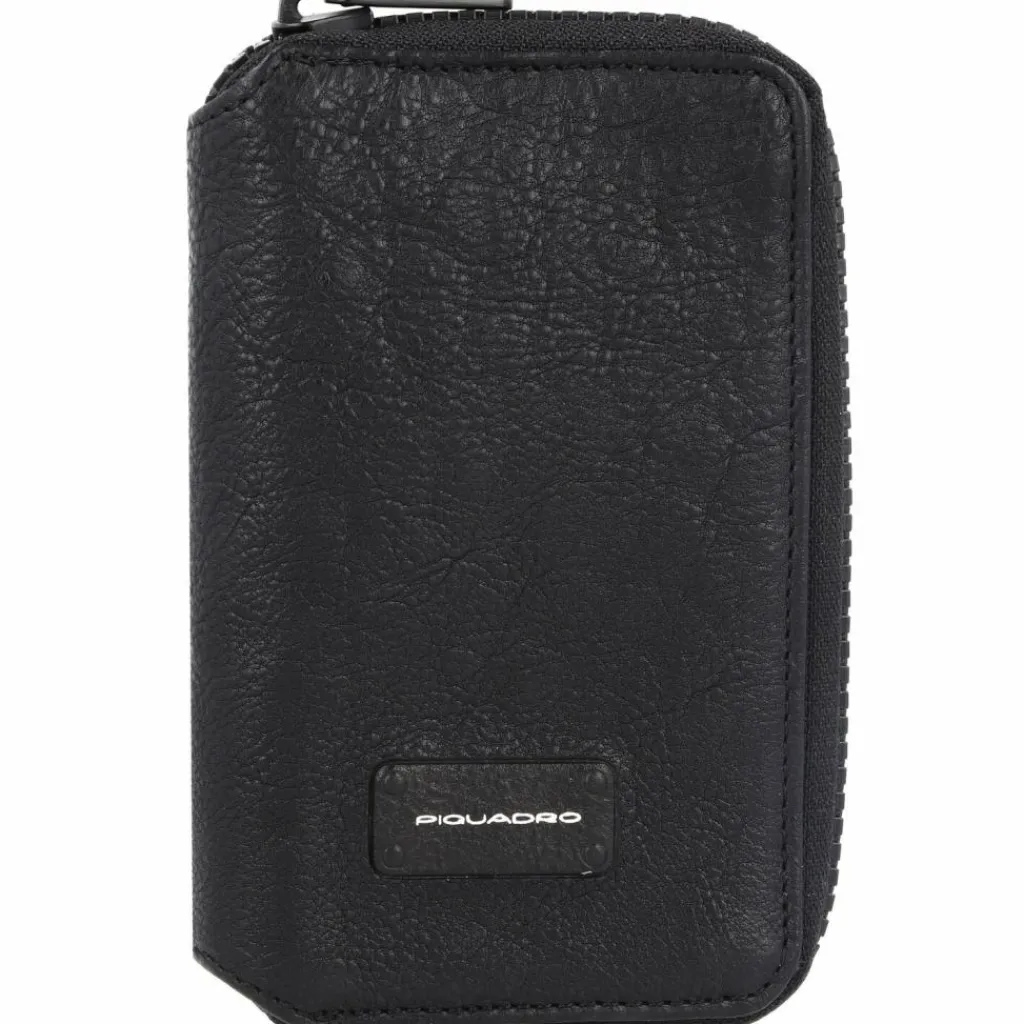 Piquadro Herrengeldbörsen Hochformat<Harper Geldbörse Leder 9 cm black