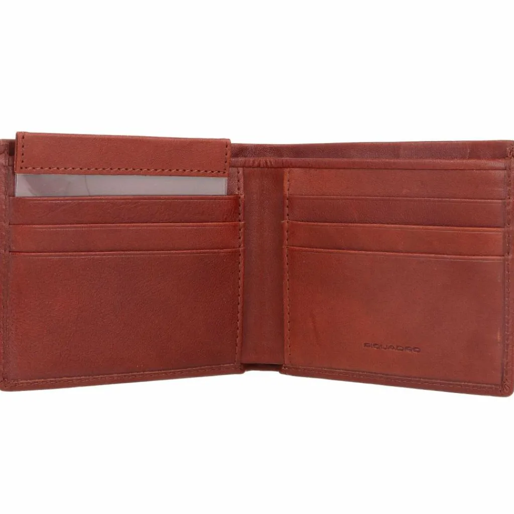 Online Piquadro Harper Geldbörse RFID Leder 11 cm tobacco