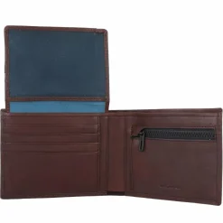 Herren Piquadro Harper Geldbörse RFID Leder 14 cm