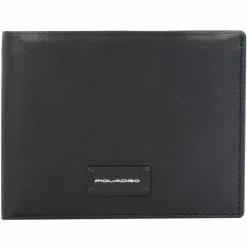 Discount Piquadro Harper Geldbörse RFID Leder 14 cm black