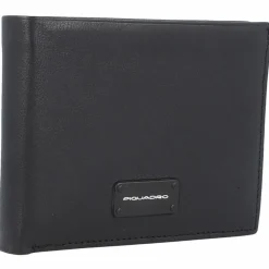 Discount Piquadro Harper Geldbörse RFID Leder 14 cm black