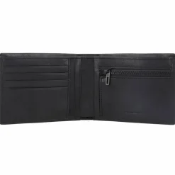 Discount Piquadro Harper Geldbörse RFID Leder 14 cm black
