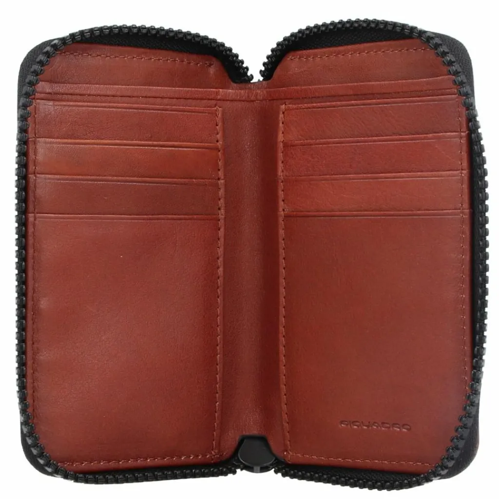 Piquadro Herrengeldbörsen Hochformat<Harper Geldbörse Leder 9 cm tobacco