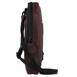 Piquadro Harper Handytasche Leder 12 cm dark brown