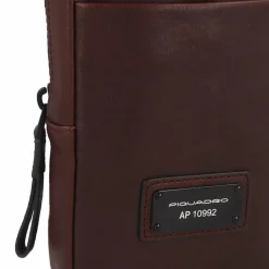Piquadro Harper Handytasche Leder 12 cm dark brown