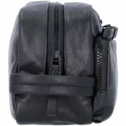 Clearance Piquadro Harper Kulturbeutel Leder 23 cm black