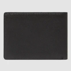 Piquadro Damengeldbörsen Querformat<Hedley Geldbörse RFID Schutz Leder 12 cm black