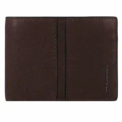 Piquadro Damengeldbörsen Querformat<Hedley Geldbörse RFID Schutz Leder 12 cm dark brown