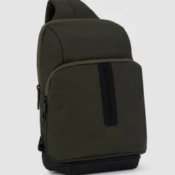 Piquadro Hidor Umhängetasche 22 cm green