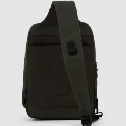 Piquadro Hidor Umhängetasche 22 cm green