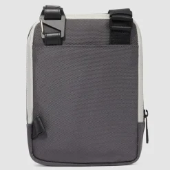 Piquadro iPad mini pocket crossbody bag in recycled fabric