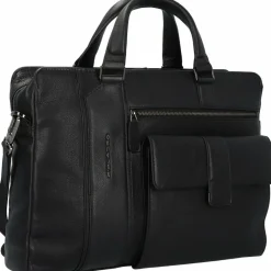Piquadro Kobe Aktentasche 40 cm Leder Laptopfach