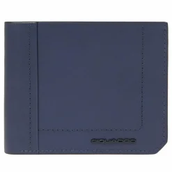 Piquadro Herrengeldbörsen Querformat<Liko Geldbörse RFID Schutz Leder 11 cm blue