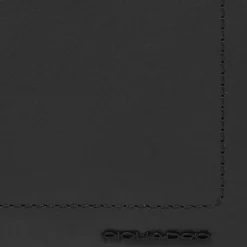 Piquadro Herrengeldbörsen Querformat<Liko Geldbörse RFID Schutz Leder 12.5 cm black