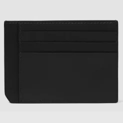 Clearance Piquadro Liko Kreditkartenetui RFID Schutz Leder 11 cm black