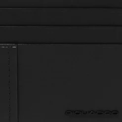 Clearance Piquadro Liko Kreditkartenetui RFID Schutz Leder 11 cm black