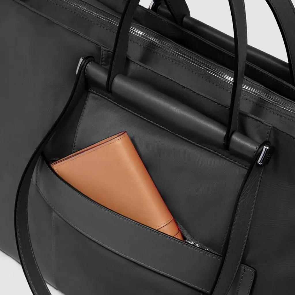 Piquadro Shopper|Henkeltaschen<Lyra Shopper Tasche Leder 49 cm black