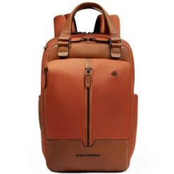 Piquadro Marcel Business-Rucksack 40 cm Laptopfach orange-leather