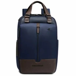 Piquadro Business-Rucksäcke|Laptoptaschen<Marcel Business-Rucksack 40 cm Laptopfach blue-dark brown