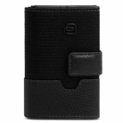 Piquadro Visitenkartenetuis<Marcel Kreditkartenetui RFID Schutz Leder 11.5 cm black