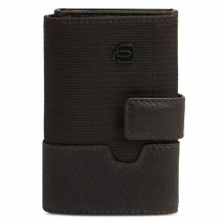 Best Piquadro Marcel Kreditkartenetui RFID Schutz Leder 11.5 cm dark brown