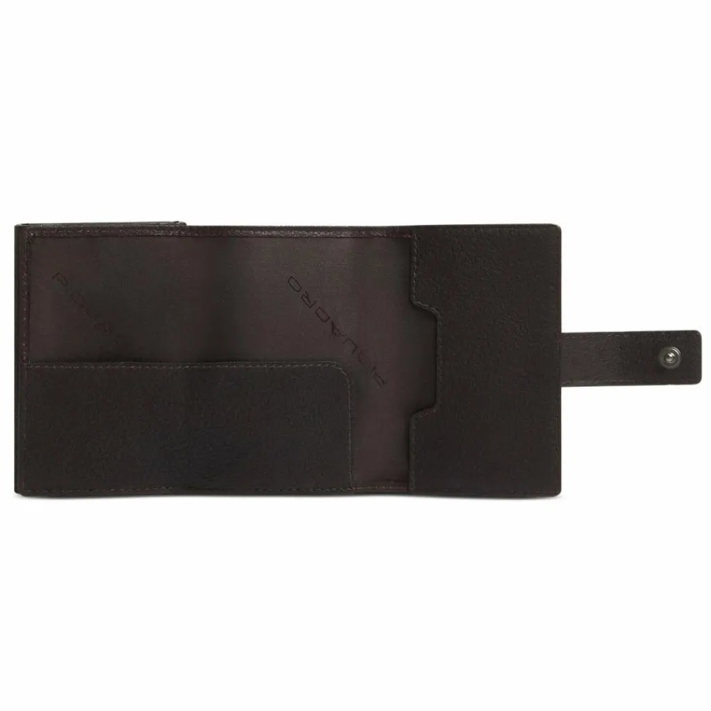 Best Piquadro Marcel Kreditkartenetui RFID Schutz Leder 11.5 cm dark brown