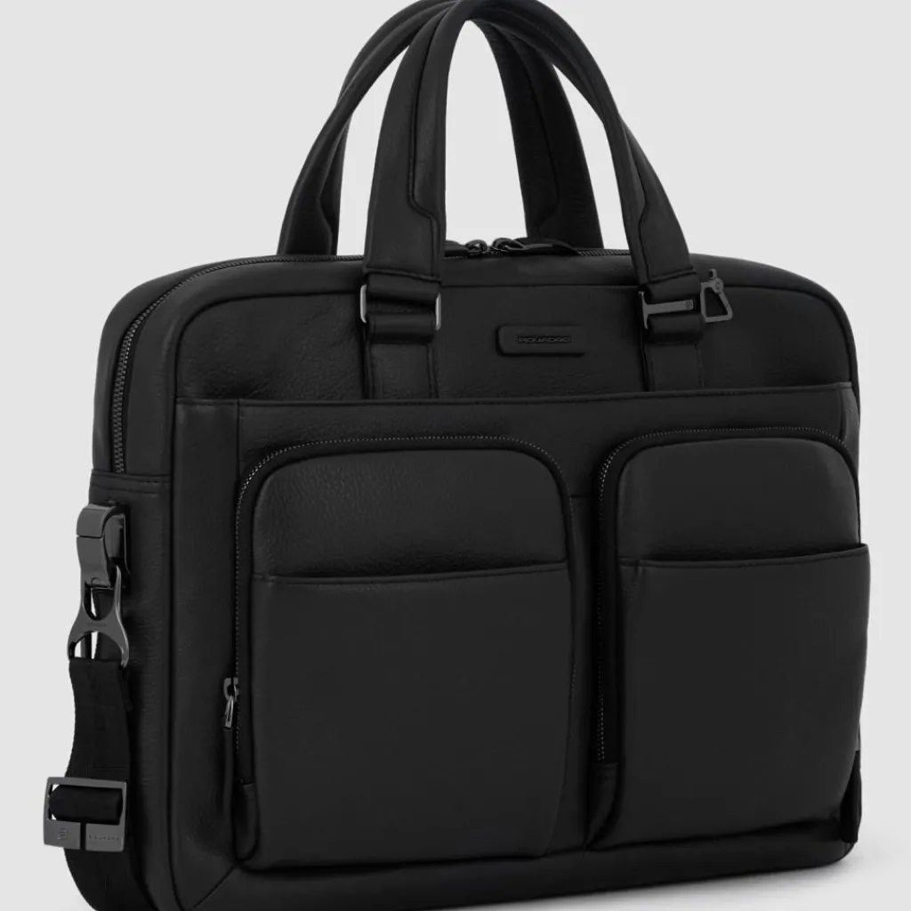 Piquadro Modus Aktentasche Leder 39.5 cm Laptopfach