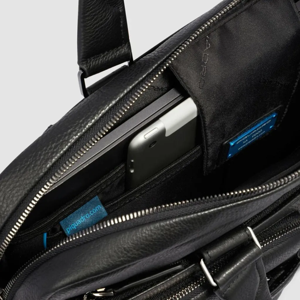 Piquadro Modus Aktentasche Leder 39.5 cm Laptopfach