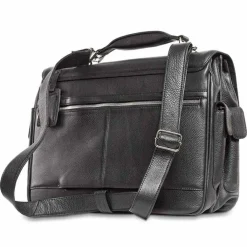 Piquadro Laptoptaschen|Aktentaschen<Modus Aktentasche Leder 43 cm Laptopfach schwarz