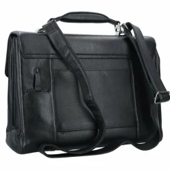 Piquadro Laptoptaschen|Aktentaschen<Modus Aktentasche Leder 41 cm Laptopfach black
