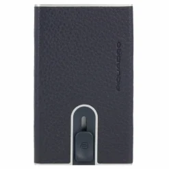 Piquadro Visitenkartenetuis<Modus Kreditkartenetui RFID Schutz Leder 6 cm night blue