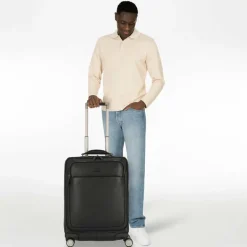 Discount Piquadro Modus Special 4 Rollen Trolley Leder 59 cm black